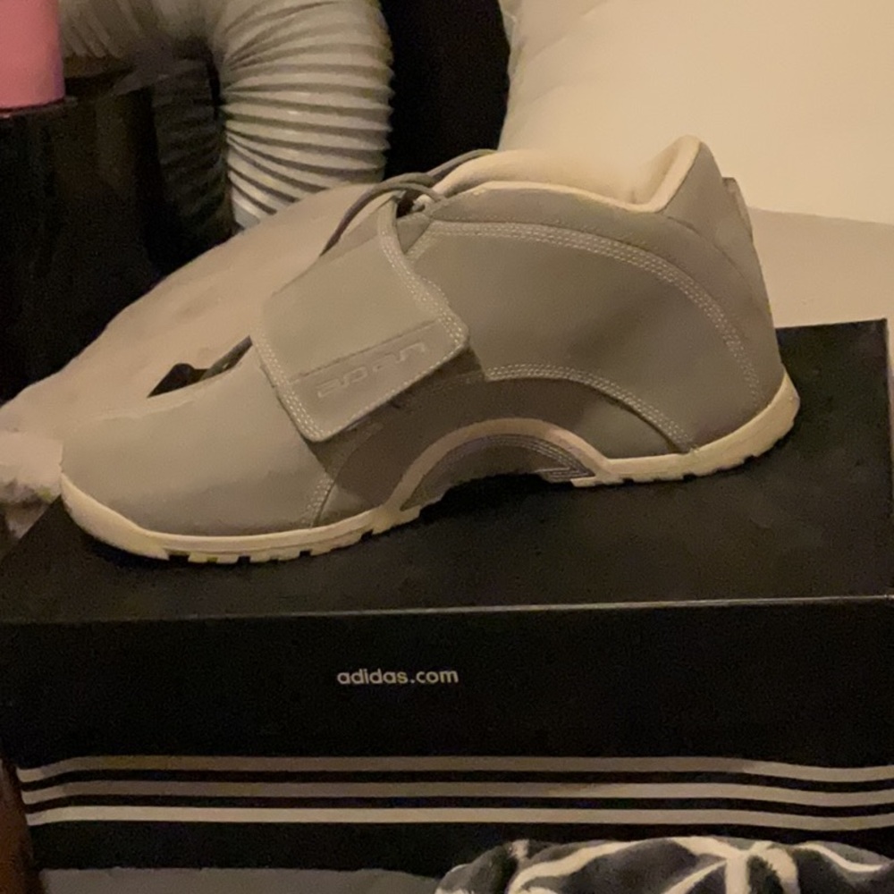 Adidas Gray High-Top Sneakers